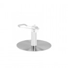 Round base for barber chair INOX L010